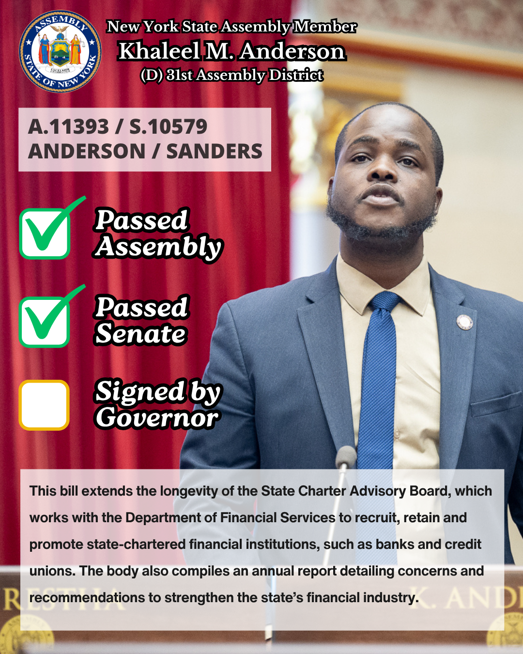 Bill Passed - State Charter Advisory Board